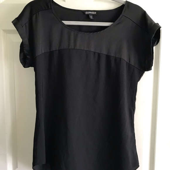 Express Black Blouse - Picture 1 of 4